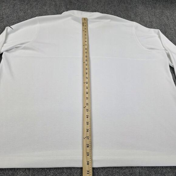 Nike White Quarter-Zip Sweatshirt - Picture 6 of 16